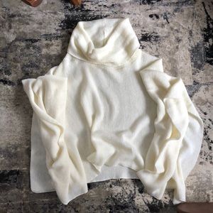 BCBGMAXAZRIA Turtleneck poncho